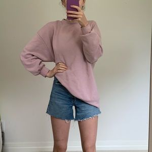 Zara oversized sweatshirt
